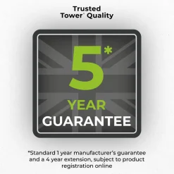 Tower Air Fryer Square Solid Tray with Divider