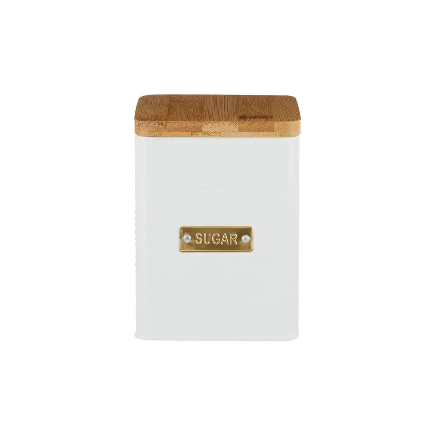 Typhoon Square Sugar Canister - Otto White