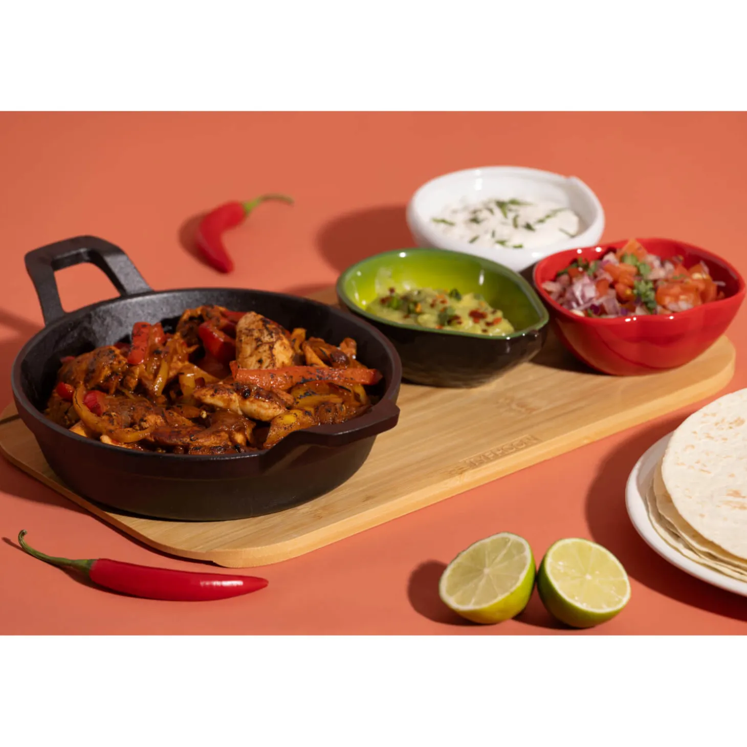 Typhoon World Foods 18cm Fajita Serving Set