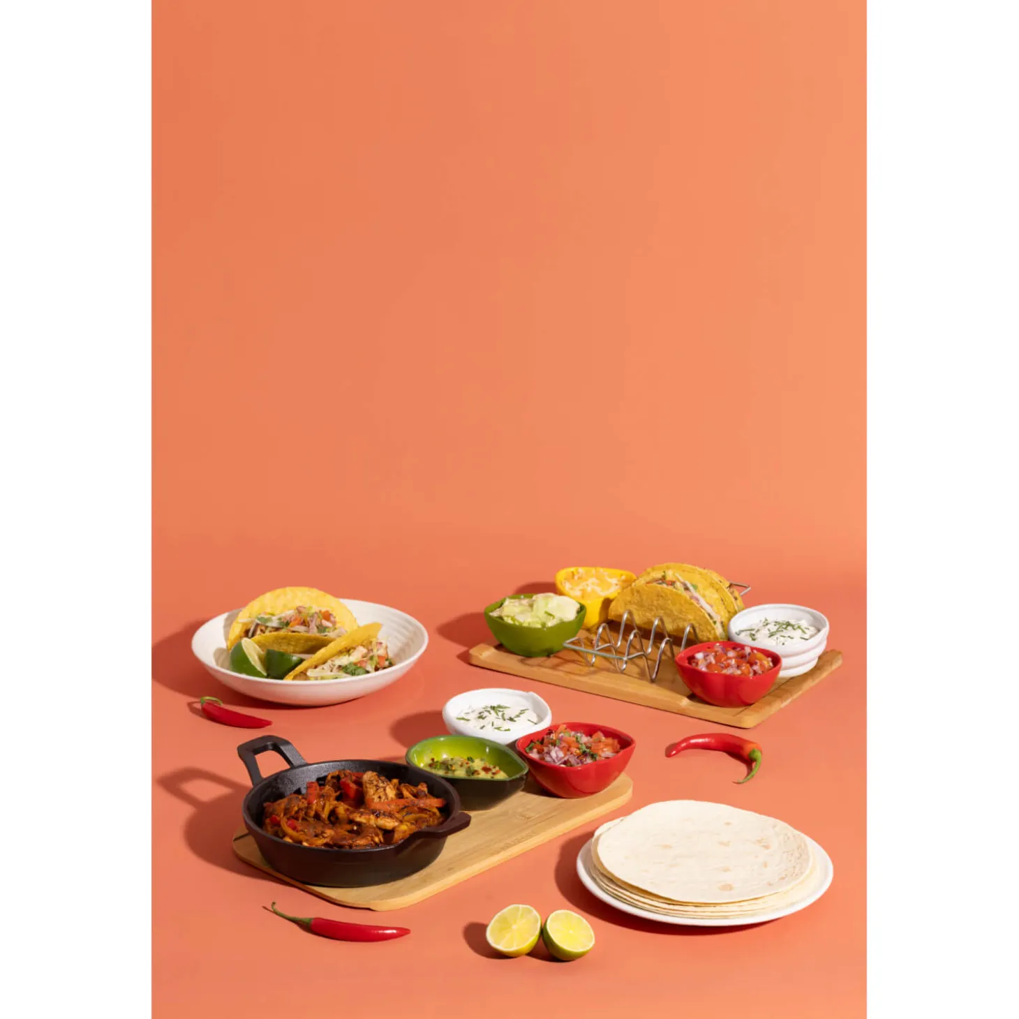 Typhoon World Foods 18cm Fajita Serving Set