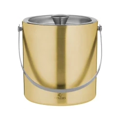 Viners Barware Double Walled Ice Bucket - Gold