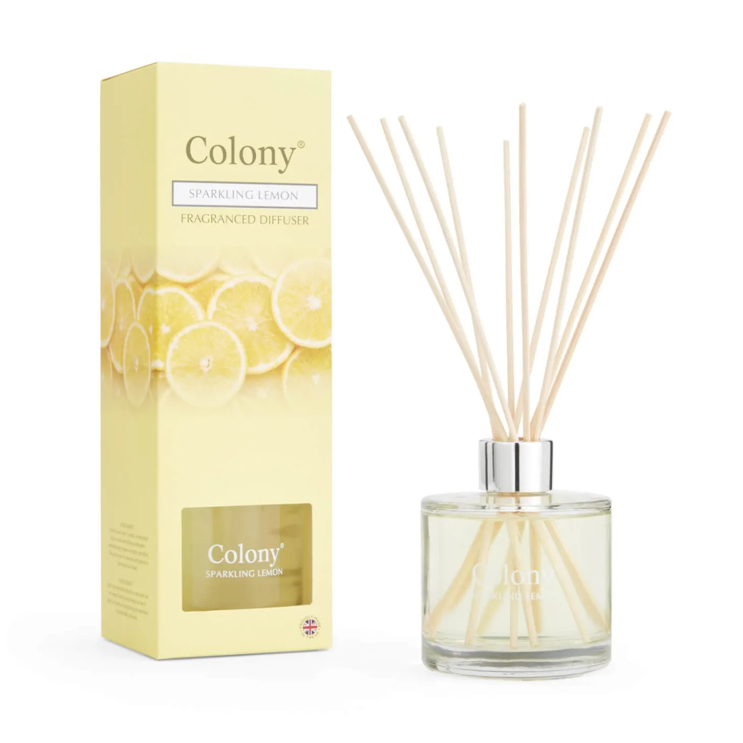 Wax Lyrical Colony 200ml Reed Diffuser - Sparkling Lemon