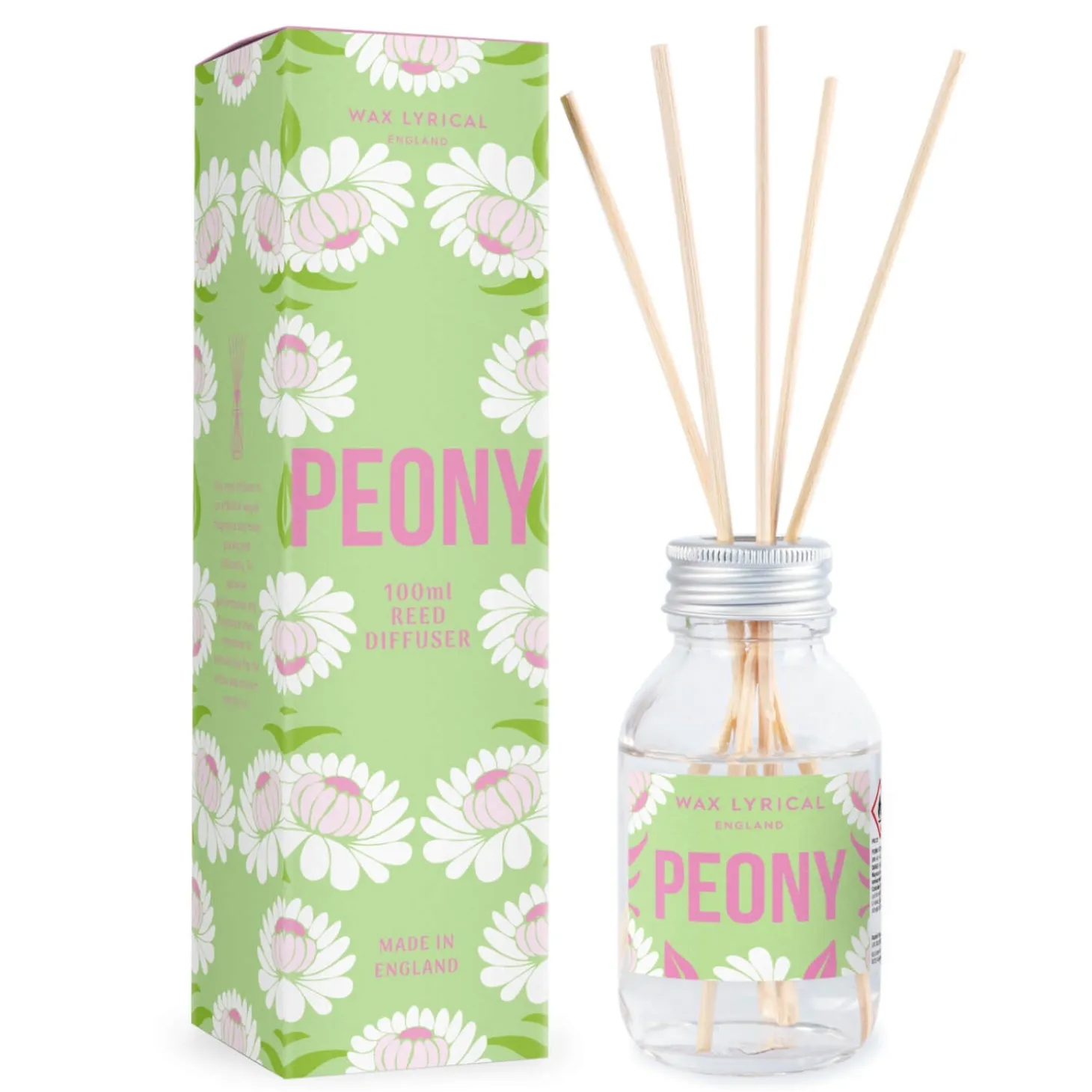 Wax Lyrical 100ml Reed Diffuser - Peony