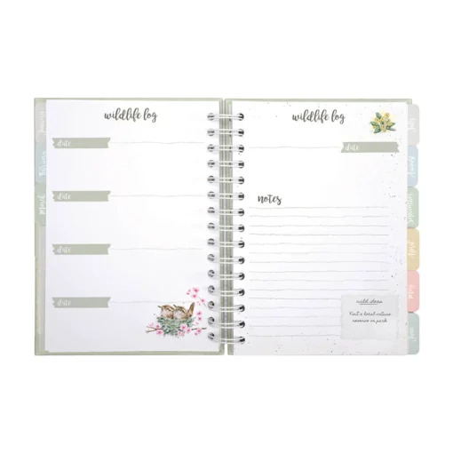 Wrendale Designs by Hannah Dale Wildlife Journal - Bright Eyed & Bushy Tailed