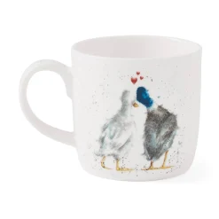Wrendale Designs by Hannah Dale Fine China 310ml Mug - Duck Love
