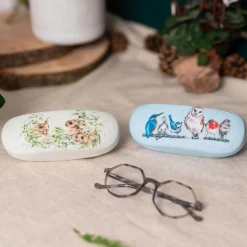 Wrendale Designs by Hannah Dale Glasses Case - Spring Hares - Hare