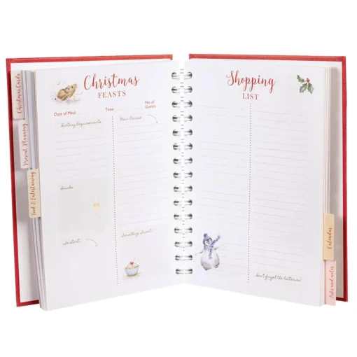 Wrendale Designs by Hannah Dale Christmas Planner