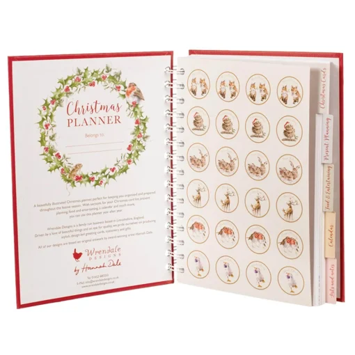 Wrendale Designs by Hannah Dale Christmas Planner