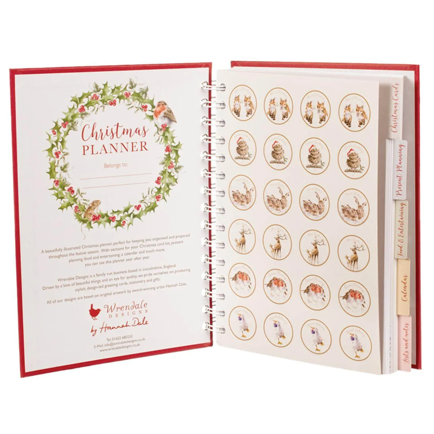 Wrendale Designs by Hannah Dale Christmas Planner