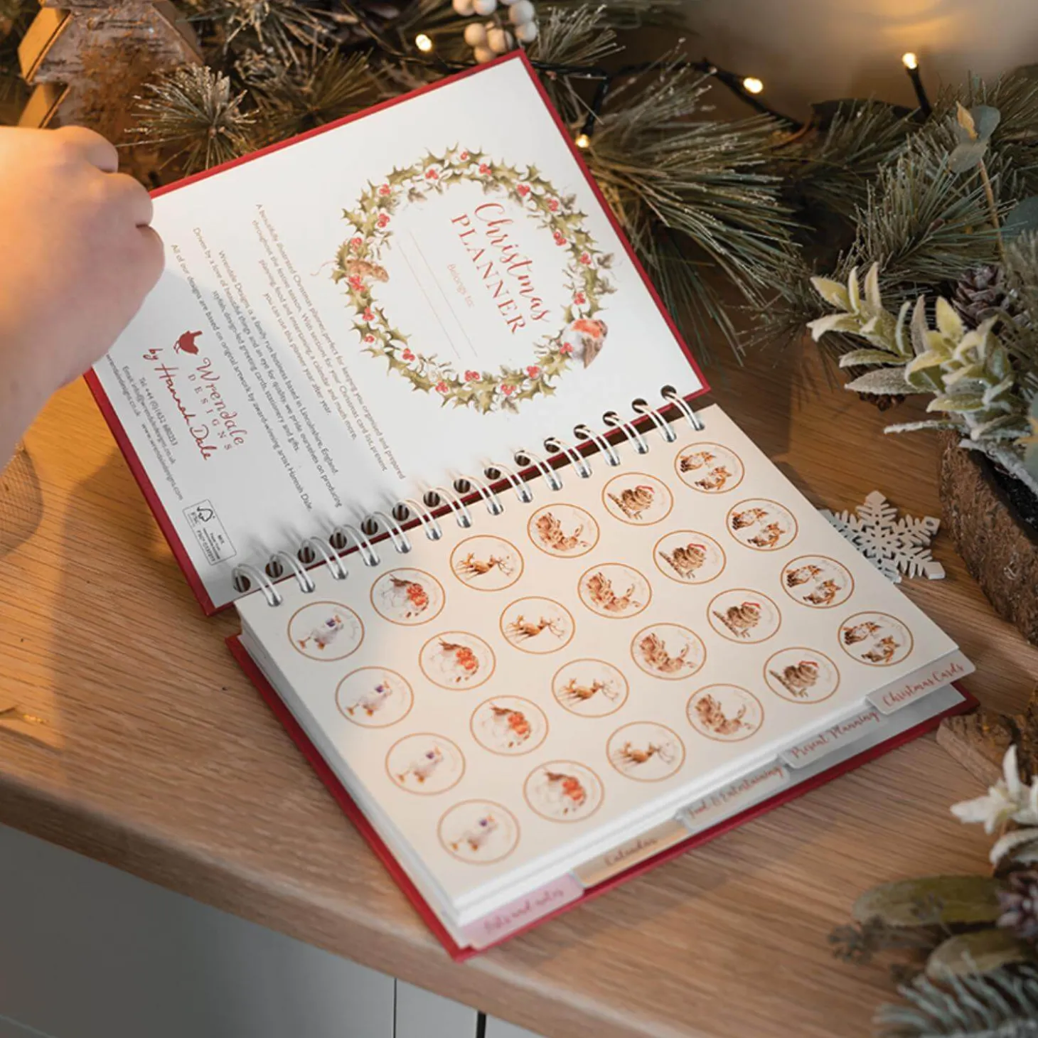 Wrendale Designs by Hannah Dale Christmas Planner
