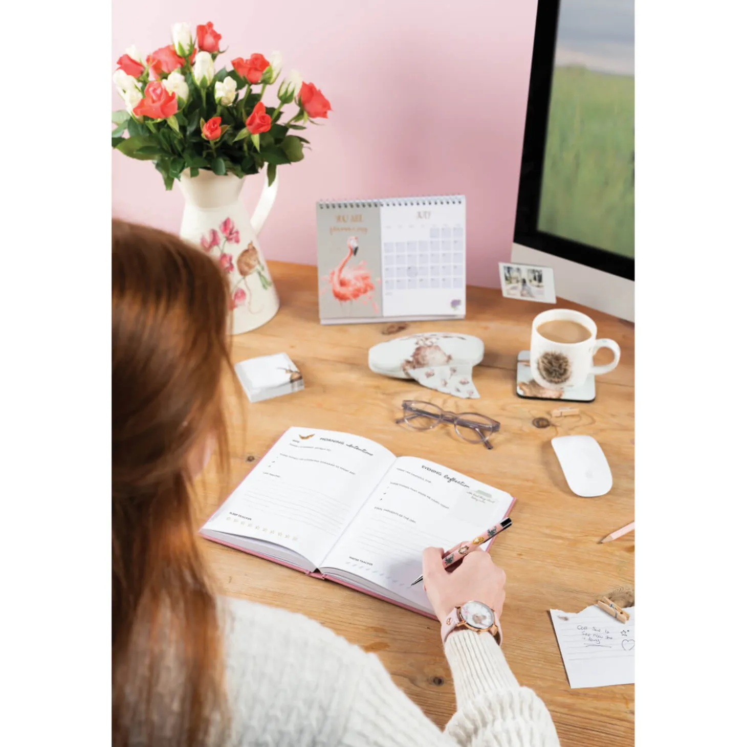 Wrendale Designs by Hannah Dale Feel Good Journal - Little Whispers Mouse