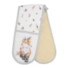 Wrendale Designs by Hannah Dale Double Oven Glove - Woodlanders