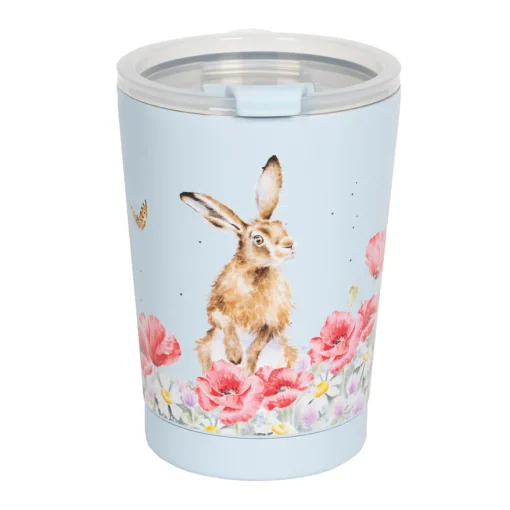 Wrendale Designs by Hannah Dale 320ml Thermal Travel Cup - Field of Flowers