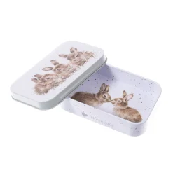 Wrendale Designs by Hannah Dale Mini Tin - Daisy Chain Rabbit