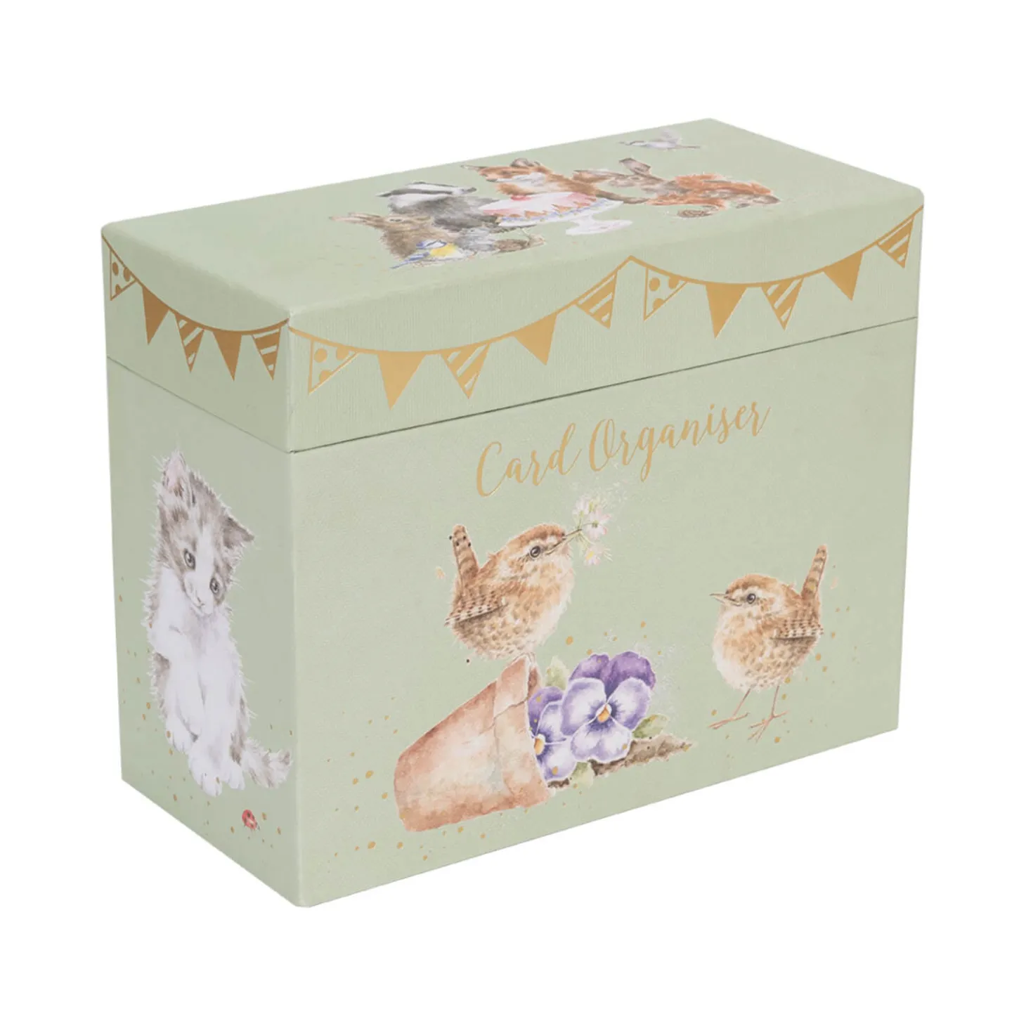 Wrendale Designs by Hannah Dale Card Organiser Box