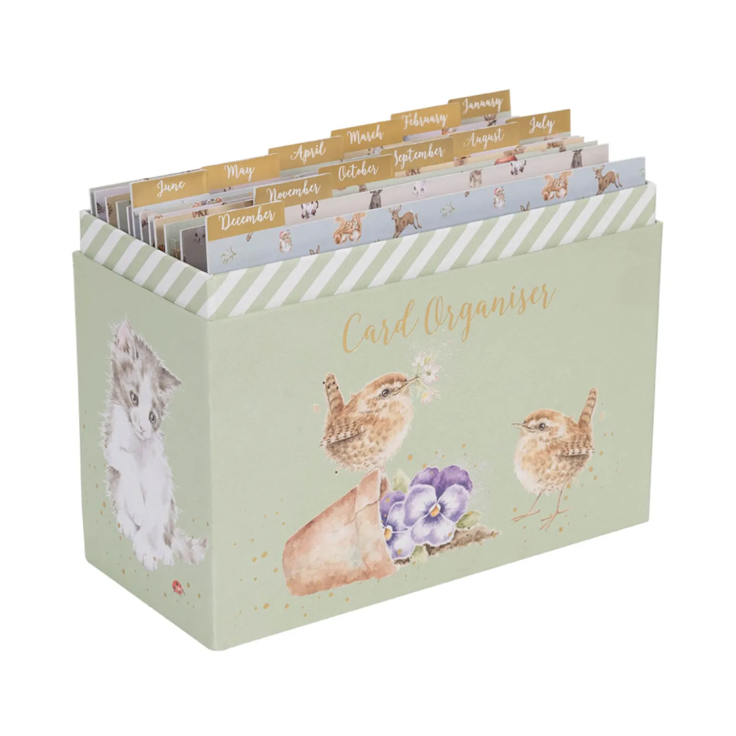Wrendale Designs by Hannah Dale Card Organiser Box