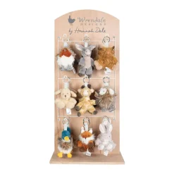 Wrendale Designs by Hannah Dale Plush Keyring - 'Esmeralda' Cat