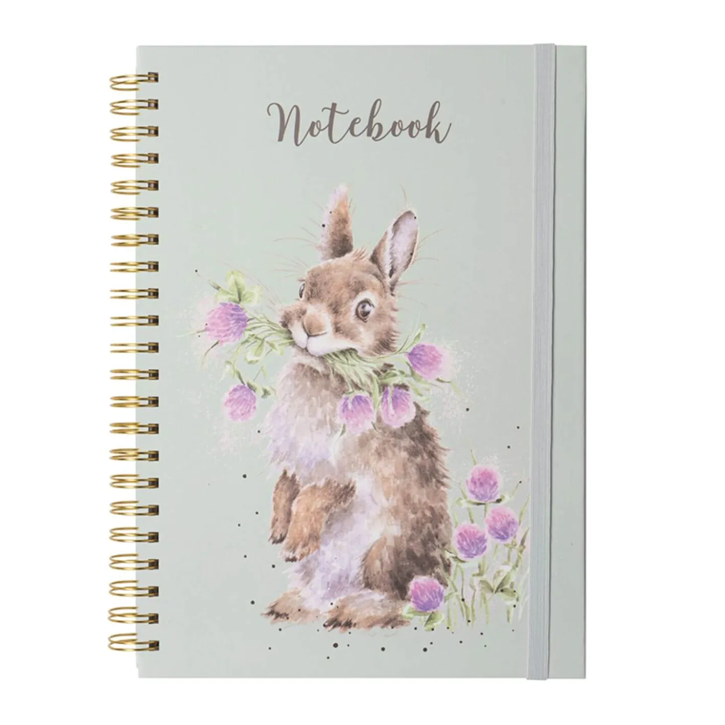 Wrendale Designs by Hannah Dale A4 Notebook - Head Clover Heels - Rabbit