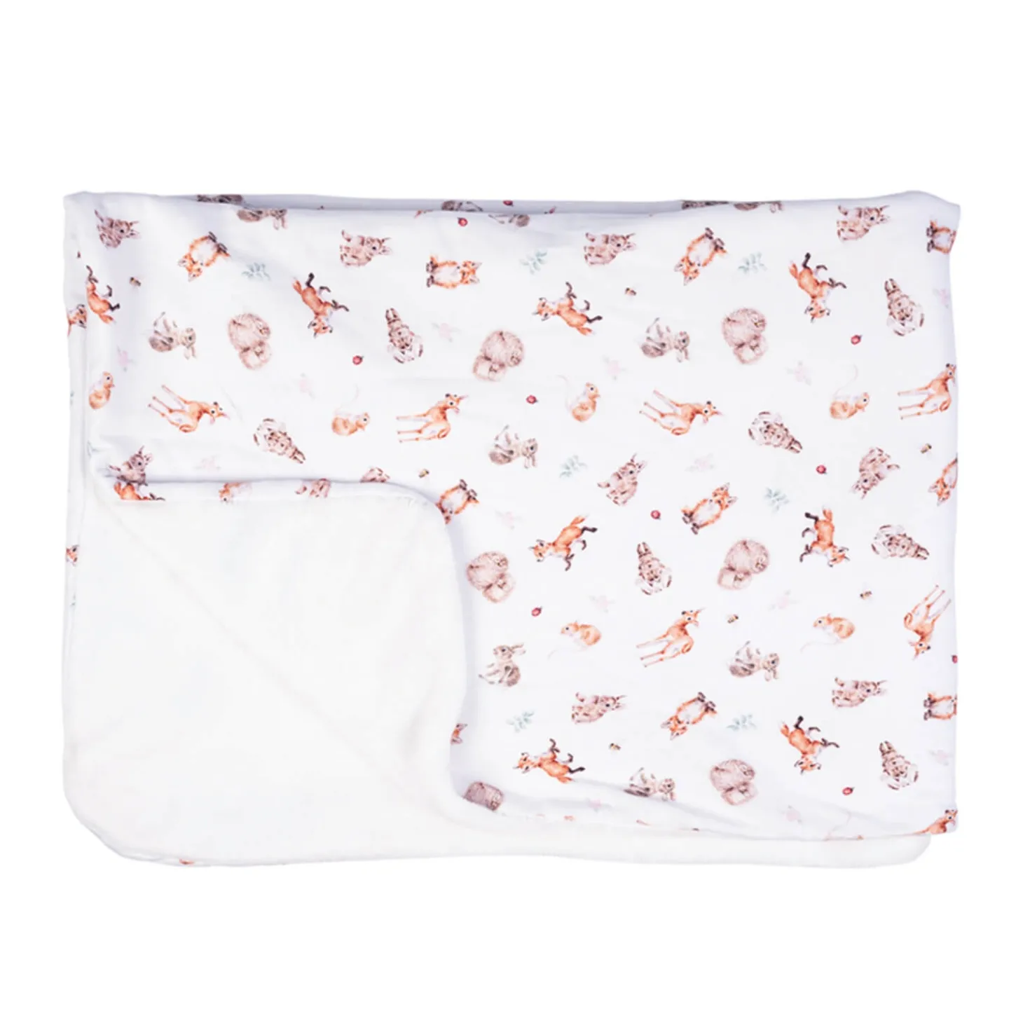 Wrendale Designs by Hannah Dale Little Wren  Baby Blanket - Little Forest - Woodland Animals