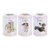 Wrendale Designs by Hannah Dale 3 Piece Tin Canister Set - A Dogs Life