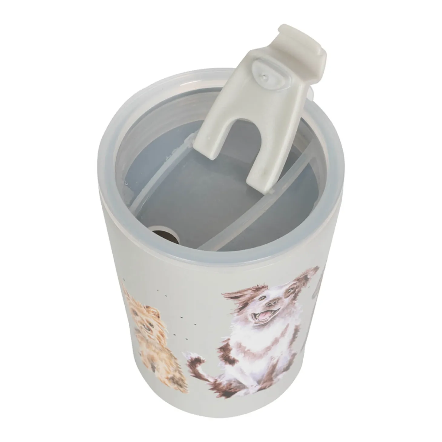 Wrendale Designs by Hannah Dale 320ml Thermal Travel Cup - A Dog's Life
