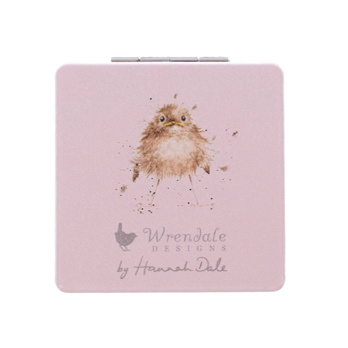 Wrendale Designs by Hannah Dale Compact Mirror - Home Sweet Home Wren