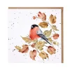 Wrendale Designs by Hannah Dale Card - Bold & Beautiful - Bullfinch