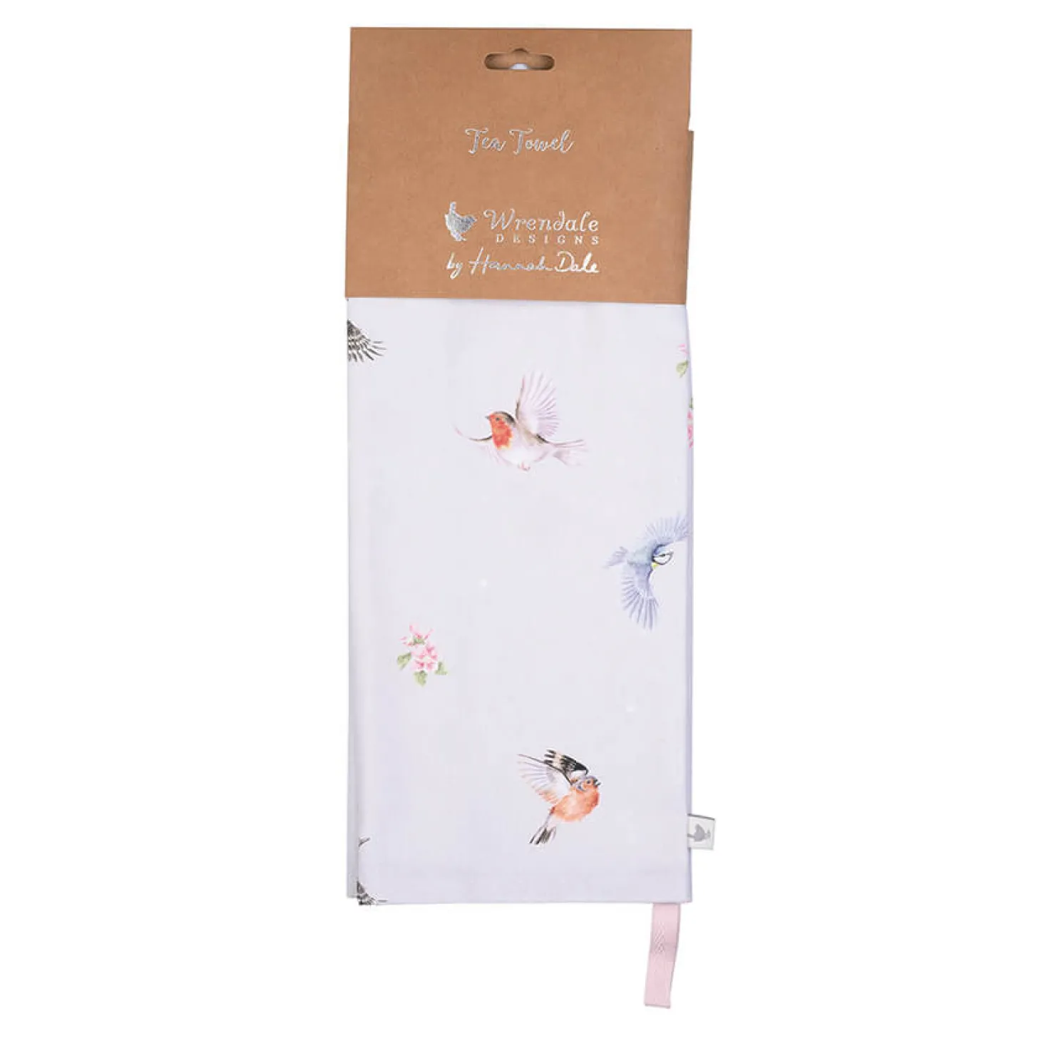 Wrendale Designs by Hannah Dale 100% Cotton Tea Towel - Feathered Friends