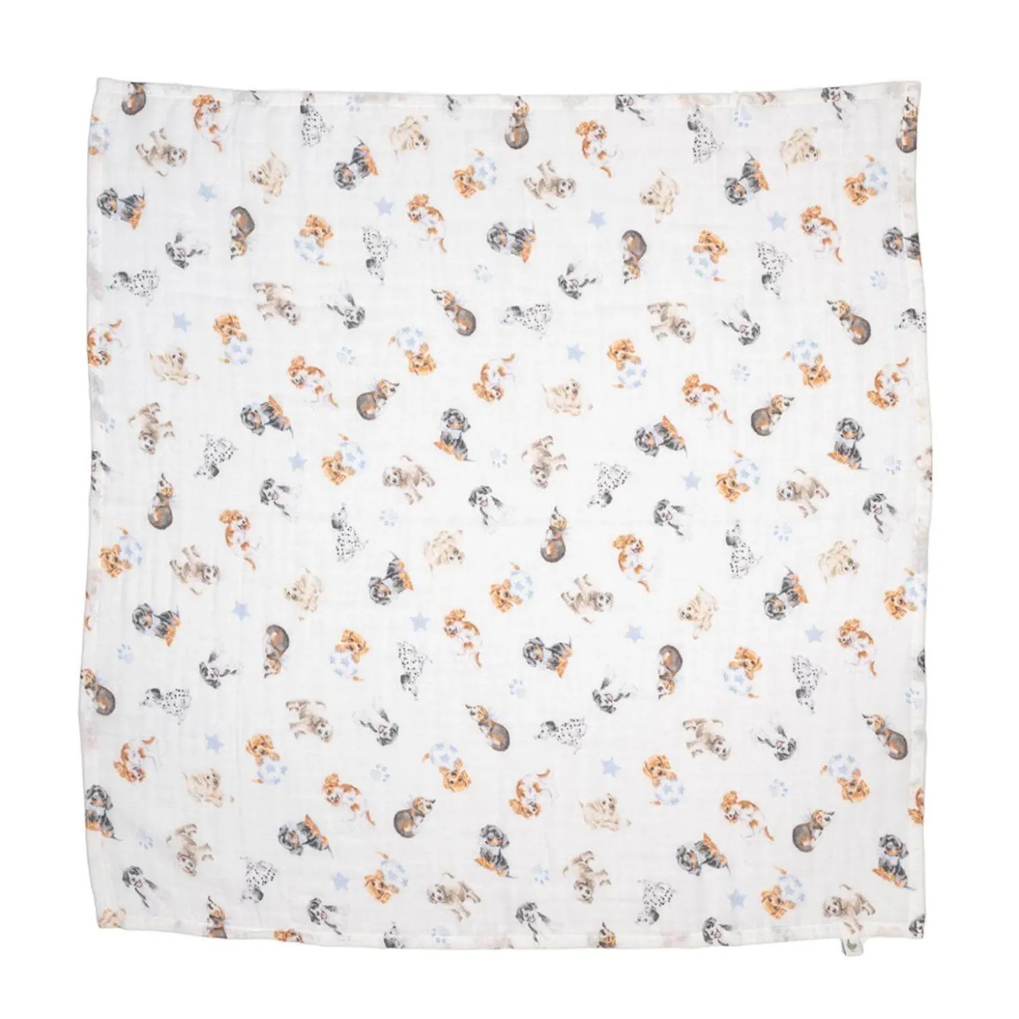 Wrendale Designs by Hannah Dale Little Wren 100% Cotton Muslin Gift Set - Little Paws