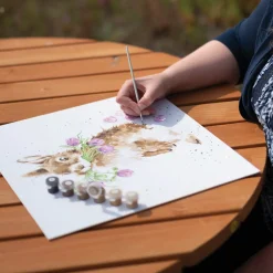 Wrendale Designs by Hannah Dale Paint By Numbers - Head Clover Heels - Rabbit