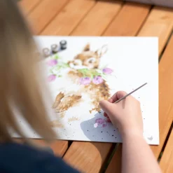 Wrendale Designs by Hannah Dale Paint By Numbers - Head Clover Heels - Rabbit