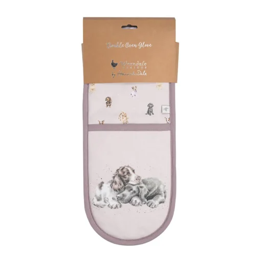 Wrendale Designs by Hannah Dale Double Oven Glove - A Dogs Life