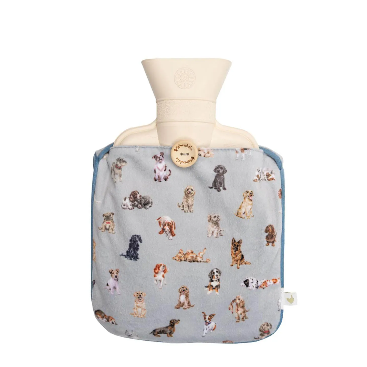 Wrendale Designs by Hannah Dale Hot Water Bottle - A Dog's Life
