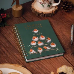 Wrendale Designs by Hannah Dale Christmas Planner - Rockin' Robins