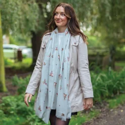 Wrendale Designs Everyday Scarf - Garden Friends