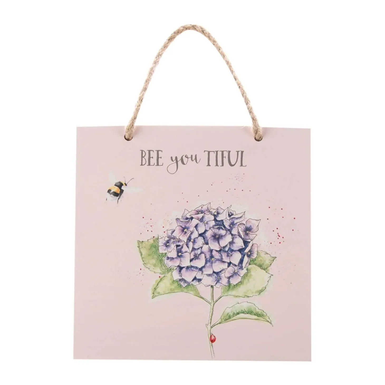 Wrendale Designs Wooden Plaque - BeeYouTiful