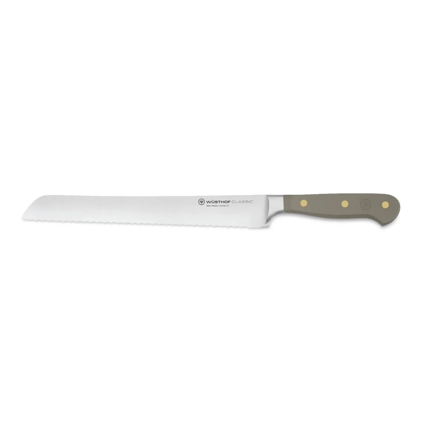 Wusthof Classic 23cm Bread Knife - Velvet Oyster