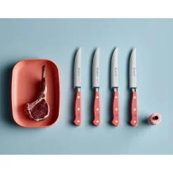 Wusthof Classic 17cm Santoku Knife - Coral Peach