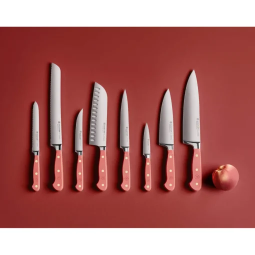 Wusthof Classic 12cm Steak Knife - Coral Peach