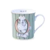 Yvonne Ellen Bone China 330ml Alphabet Mug - O