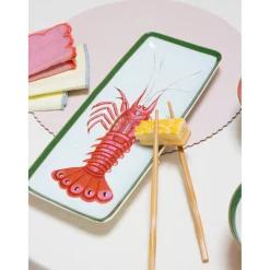 Yvonne Ellen 32cm China Serving Plate - Lobster