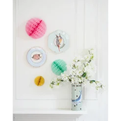 Yvonne Ellen 23cm Fine China Flower Plate - Parrots
