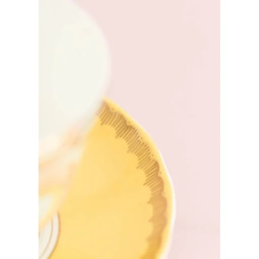 Yvonne Ellen Fine China Teacup & Saucer - Snakey