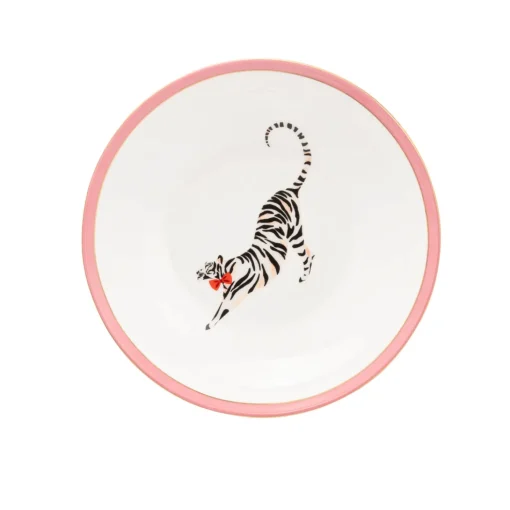Yvonne Ellen 4-Piece Fine China Pasta Bowls - Animal