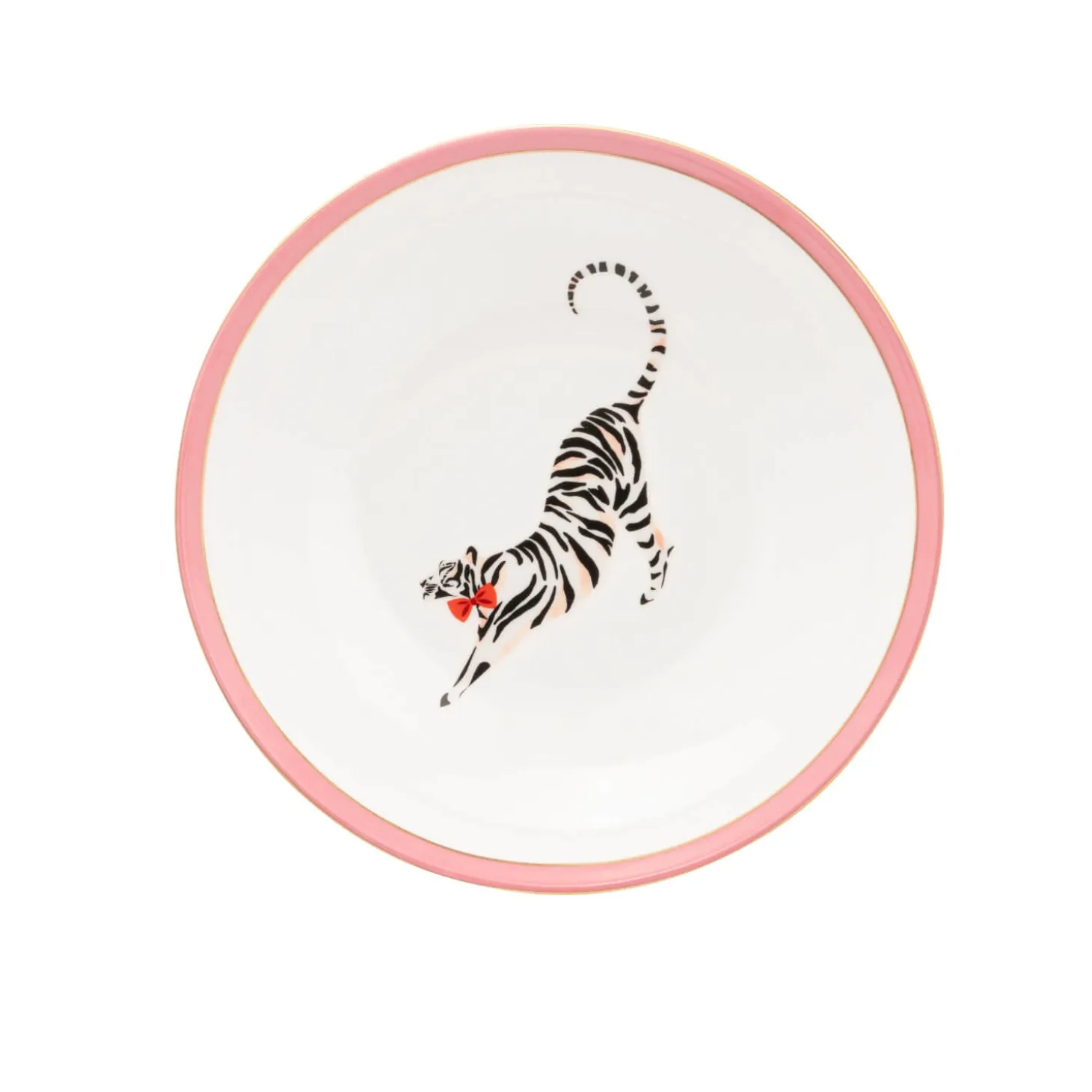 Yvonne Ellen 4-Piece Fine China Pasta Bowls - Animal