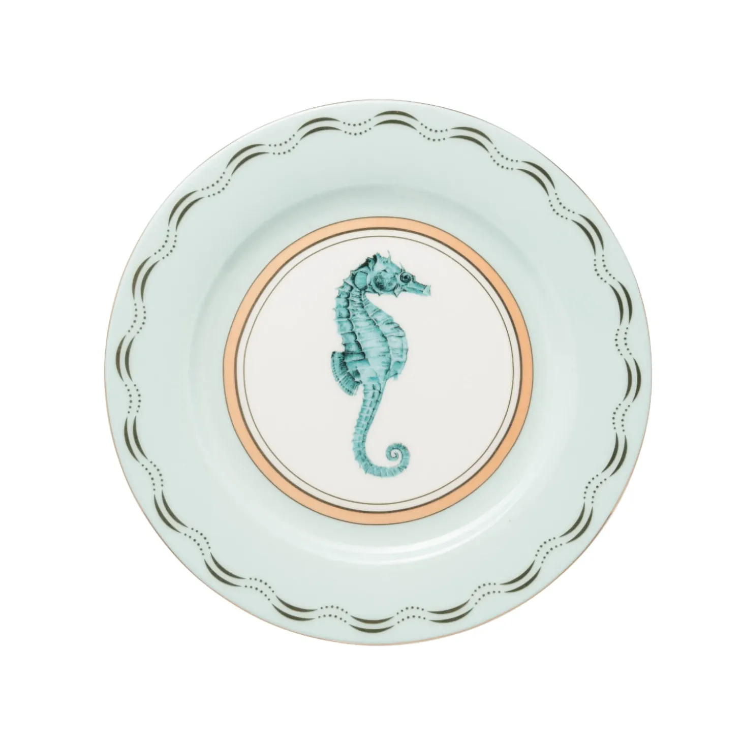 Yvonne Ellen 4-Piece Fine China Side Plates - Under The Sea