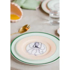 Yvonne Ellen 4-Piece Fine China Side Plates - Under The Sea