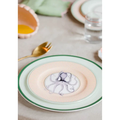 Yvonne Ellen 4-Piece Fine China Side Plates - Under The Sea