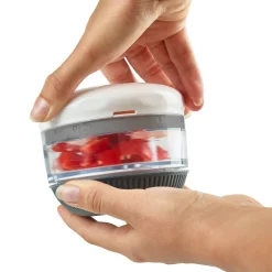 Zyliss Twist & Roll Mini Chopper - White