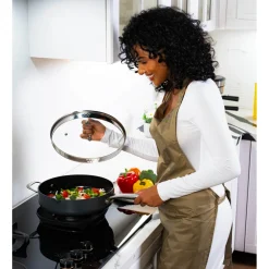 Zyliss Ultimate Pro 28cm Ceramic Non-Stick Sauté Pan With Lid